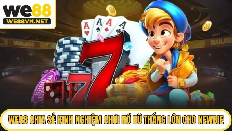 WE88 Chia Sẻ Kinh Nghiệm Chơi Nổ Hũ Thắng Lớn Cho Newbie