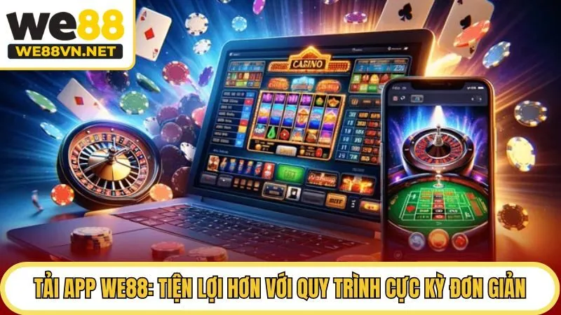 Tải App WE88: Tiện Lợi Hơn Với Quy Trình Cực Kỳ Đơn Giản